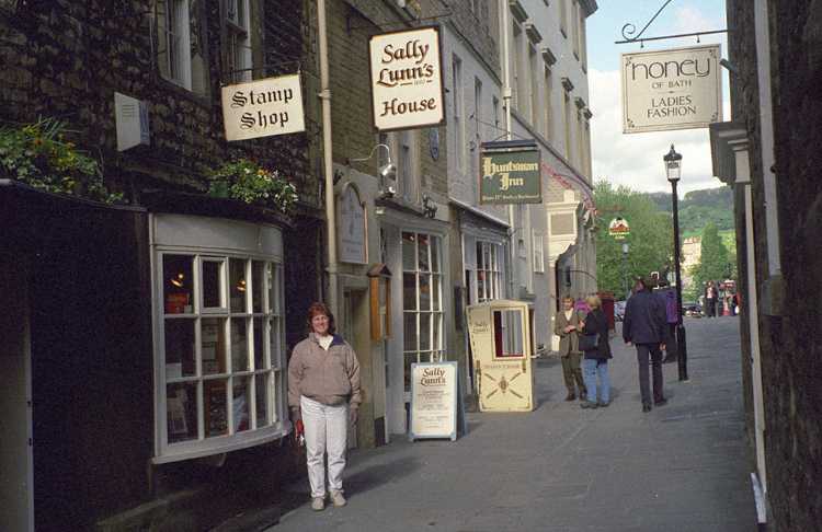 The famous Sally Lunn's House in Bath