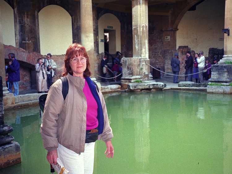 Roman Bath in Bath, England