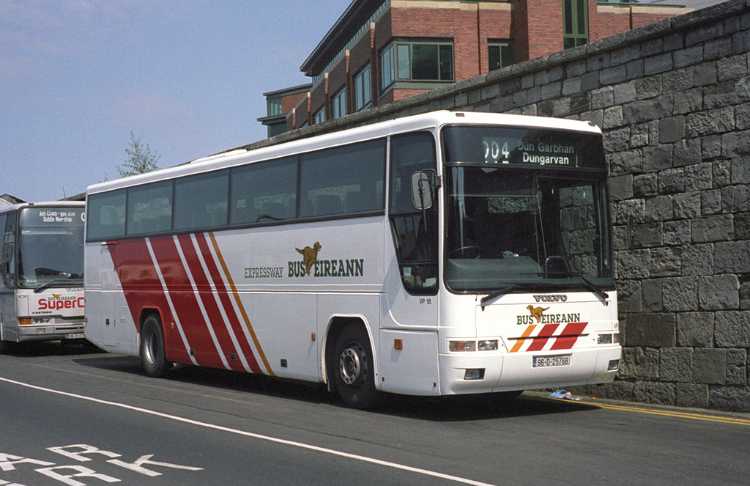 Buses in Ireland have an Irish Setter on the side instead of a Greyhound