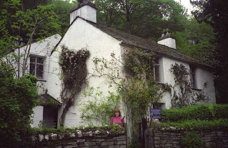 The Dove Cottage was the home of Willam Wordsworth from 1799 to 1808.