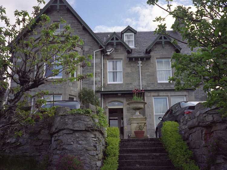 We spent one night at the Craigroyston  House in Pitlochry.