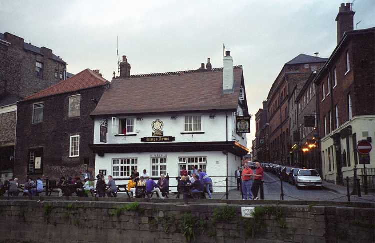 We were on a river cruise in York when this picture was taken