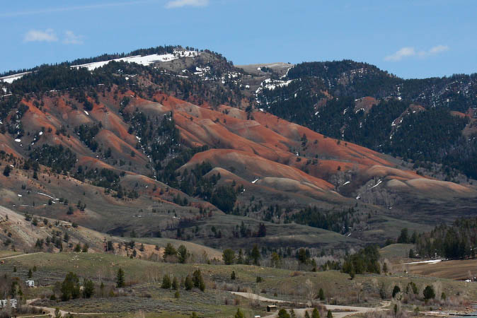 Red Hills in the Gros Ventre area