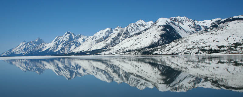 Reflections in Jackson Lake