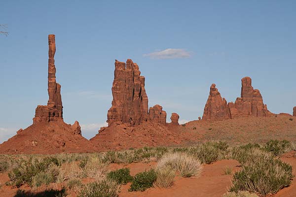 Far left is Totem Pole