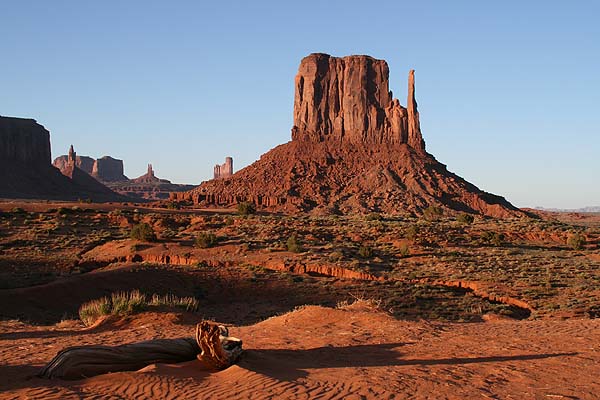 Monument Valley at sunset