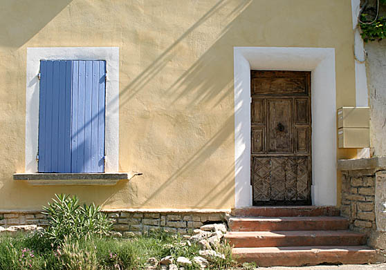 Simple treatments to a window and entry really set them off. This one was in Mazan.