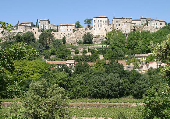 This is Menerbes where Peter Mayle was inspired to write the best selling book "A Year in Provence."