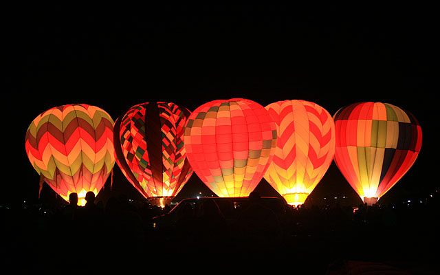 The "Dawn Patrol" show starts at 5:30 am Saturday and Sunday. After a ground demonstration, they take off.