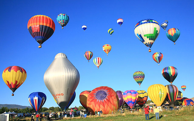 There are Breitling watches that cost far more than the Breitling sponsored silver balloon on the left side of the photo. Hot air balloons cost $20-30,000. Some Breitling watches cost over $100,000.