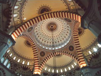 Mosque ceiling